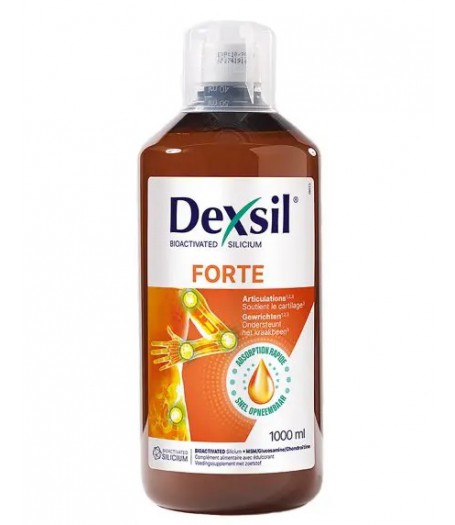 DEXSIL FORTE迪絲有機珪素水 –  4重關節配方  (臨床個案 : 12星期改善關節不適]) 1000ml